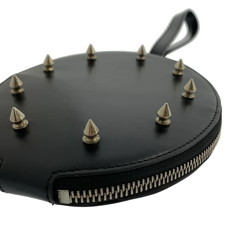 Simone Rocha / シモーネロシャ | Spiked leather bag リストレットバッグ |