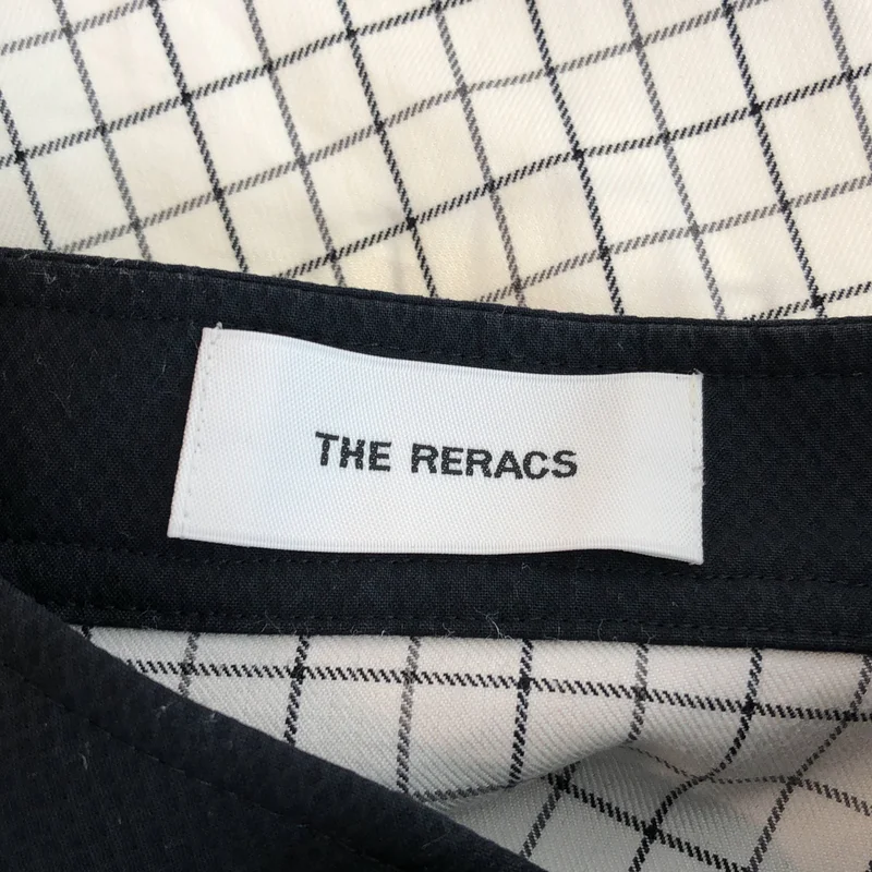 THE RERACS / ザリラクス | ビブフロント チェック ロングシャツ | 36 | レディース