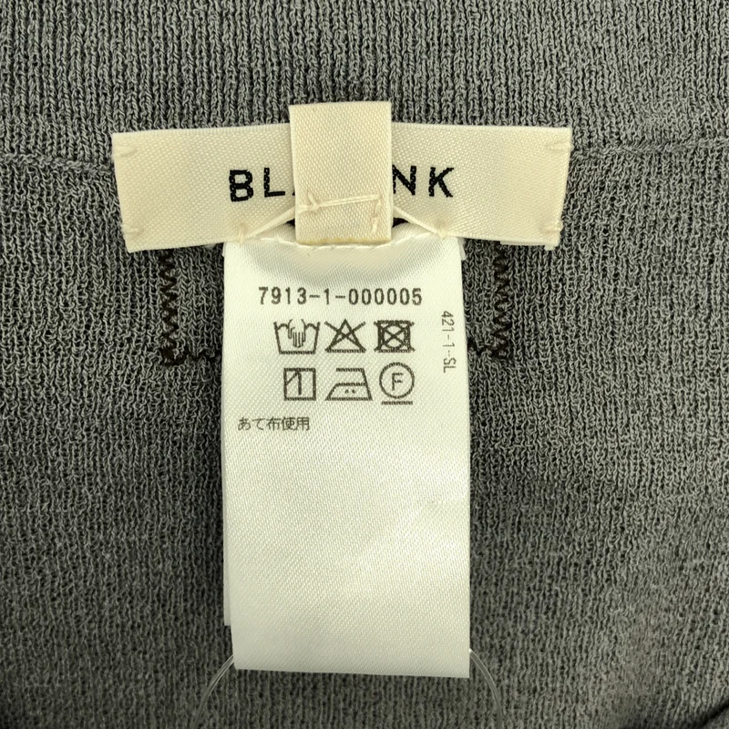 BLAMINK / ブラミンク | 2026SS | 14Gレギュラーカラーショートスリーブニット | 38 | レディース