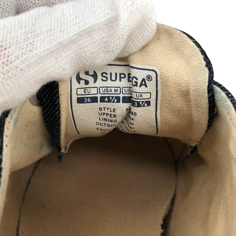 COMME des GARCONS / コムデギャルソン | ×SUPERGA / キャンバス スニーカー | 36 | レディース