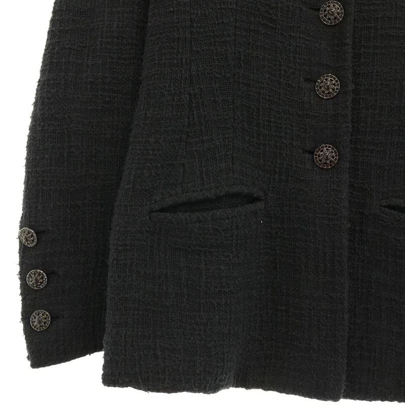 CHANEL / シャネル | 2012AW | グリポア コットン ツイード ジャケット | 36 | レディース