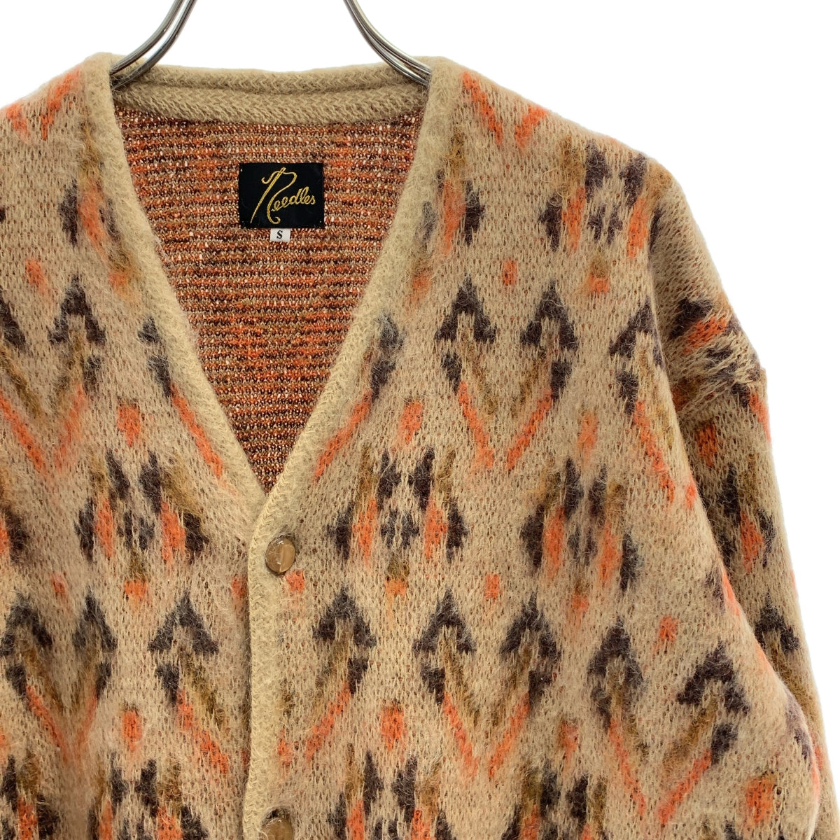 Needles / ニードルス | Mohair Cardigan / ウール モヘヤ 総柄 ニット