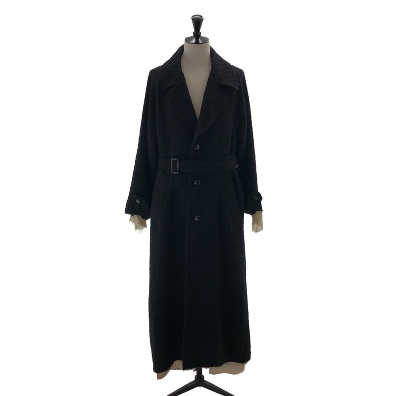 SUGARHILL / シュガーヒル | 2023AW | Boucle Wool Long Coat / ロングコート | 0 | メンズ