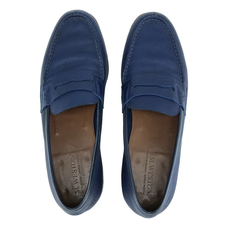 J.M. WESTON / ジェイエムウエストン | Signature loafer / レザー シグネチャーローファー | 10D | メンズ