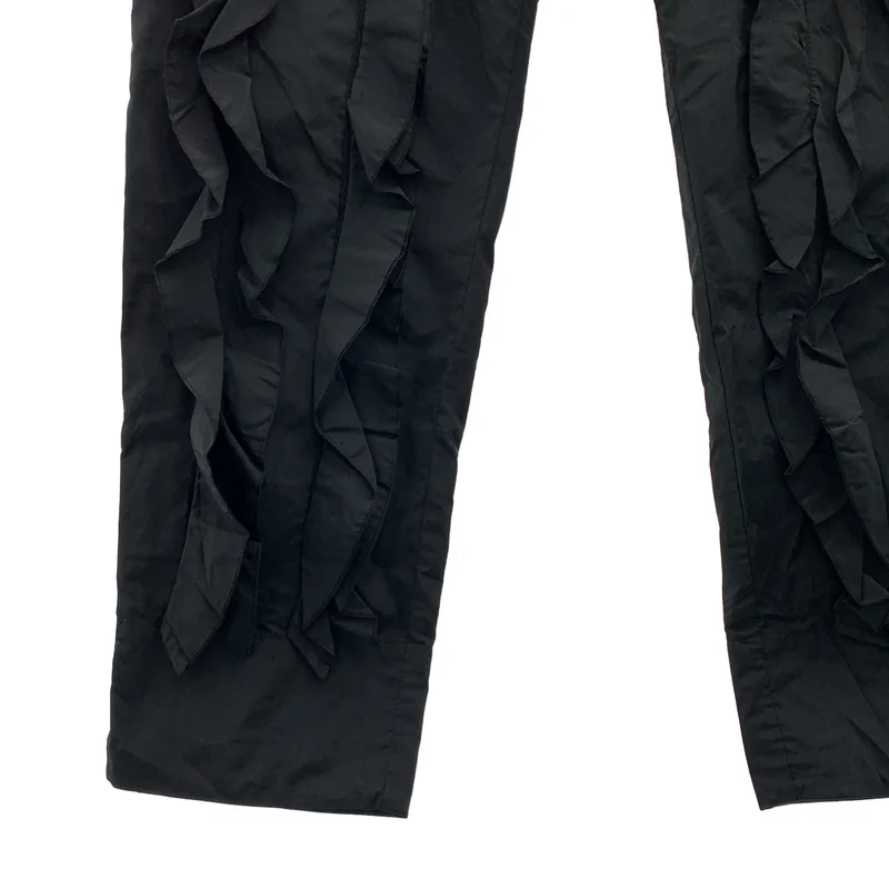 TOGA PULLA / トーガプルラ | 2025SS | MEMORY TAFFTA PANTS / フラワーモチーフ メモリータフタパンツ | 36 | レディース