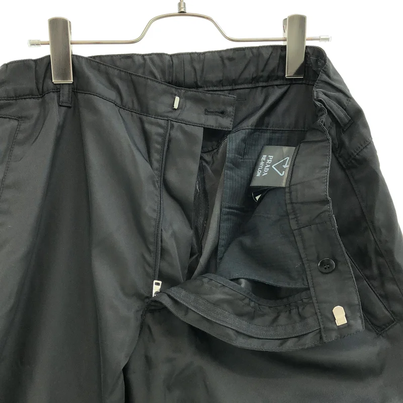PRADA / プラダ | Re-Nylon ナイロン テーパードパンツ | 50 | メンズ