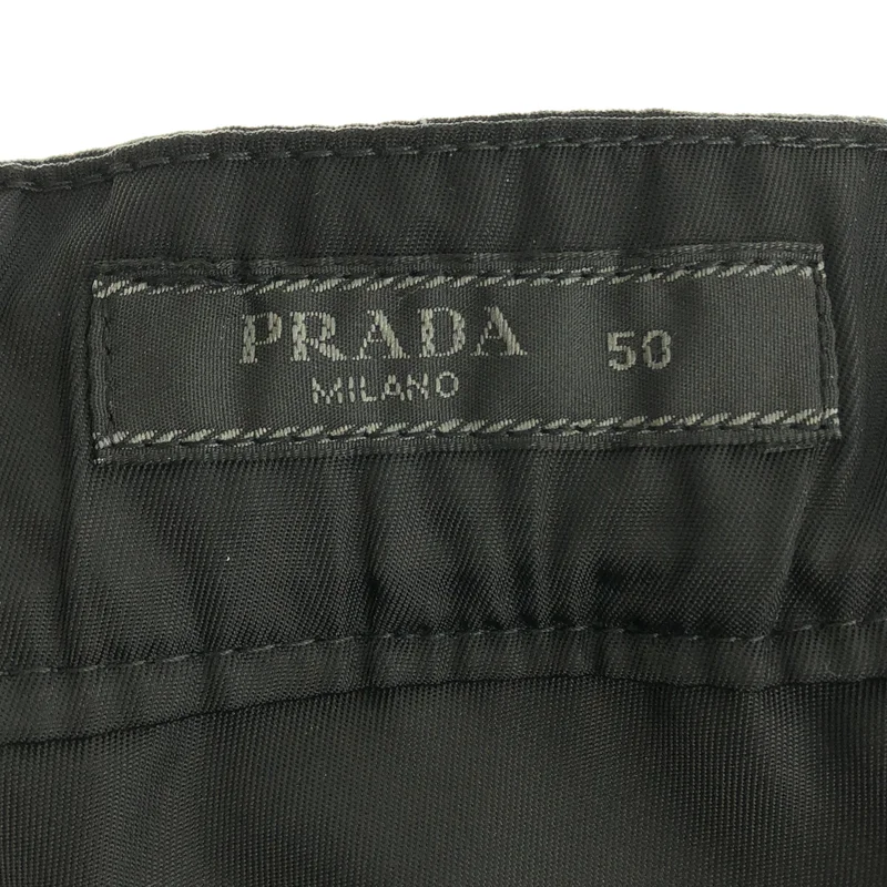 PRADA / プラダ | Re-Nylon ナイロン テーパードパンツ | 50 | メンズ