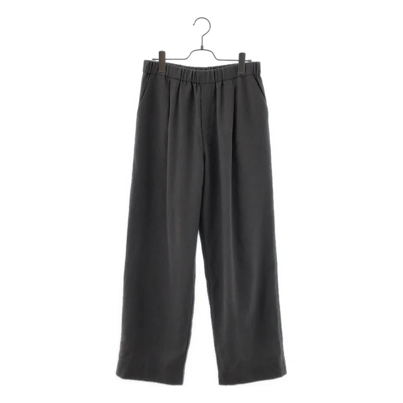 evam eva / エヴァムエヴァ | wool wide pants  ウールワイド イージーパンツ | 2 | レディース