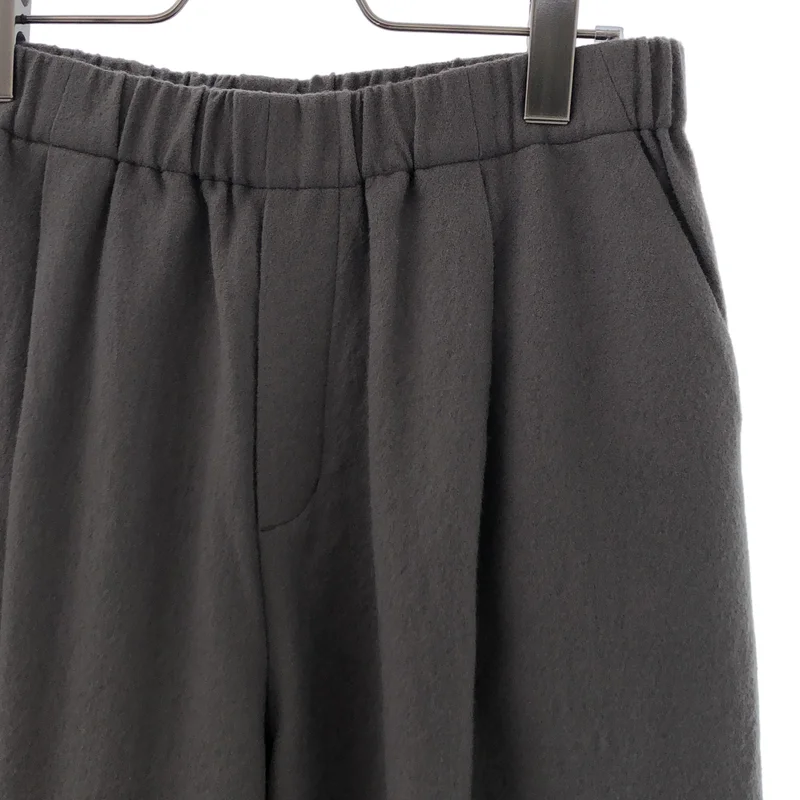 evam eva / エヴァムエヴァ | wool wide pants  ウールワイド イージーパンツ | 2 | レディース