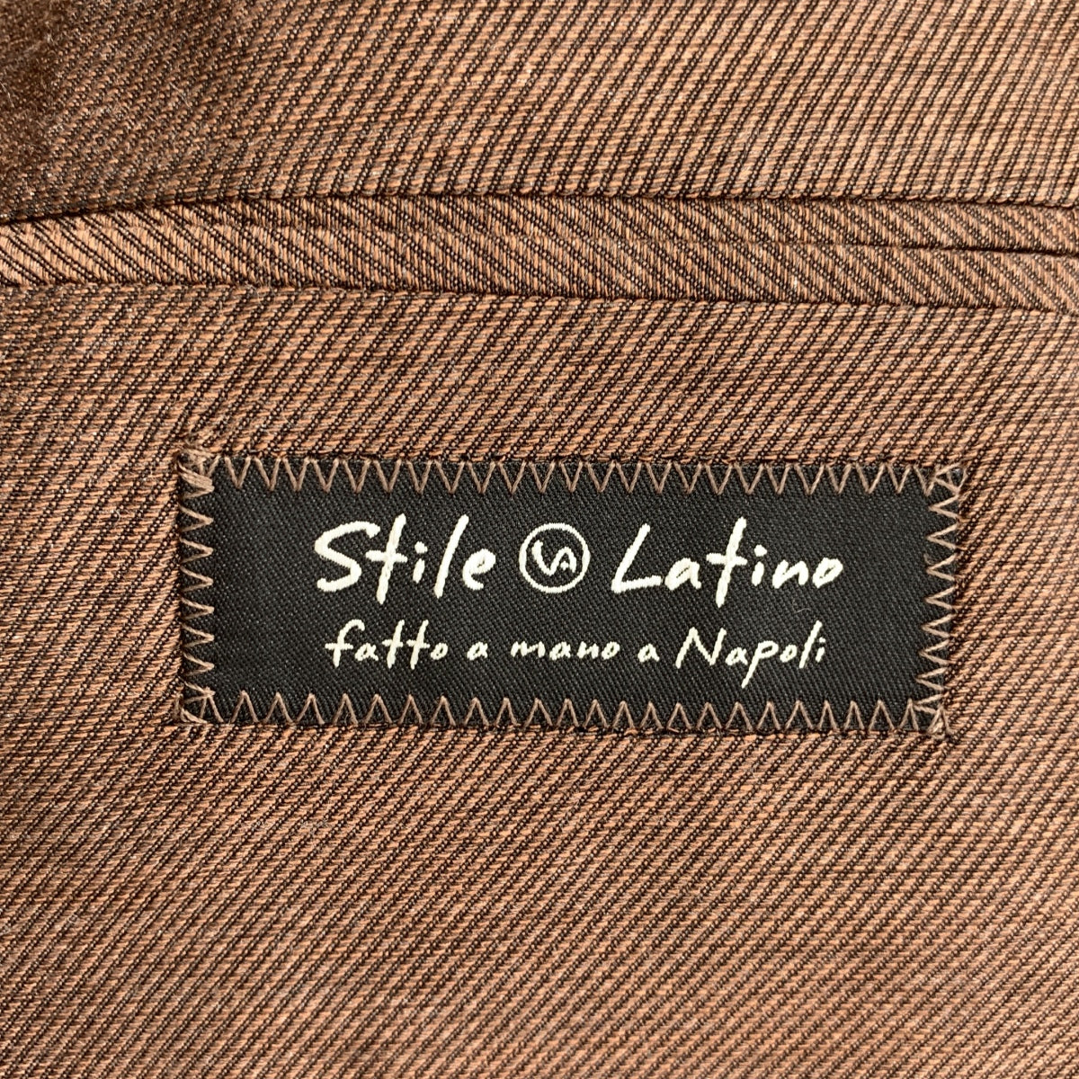 【美品】  Stile Latino / スティレラティーノ | AULE032 ウール グレンチェック 3B テーラードジャケット | 46 | ブラウン | メンズ 美品】 Stile Latino / スティレラティーノ | AULE032 ウール グレン