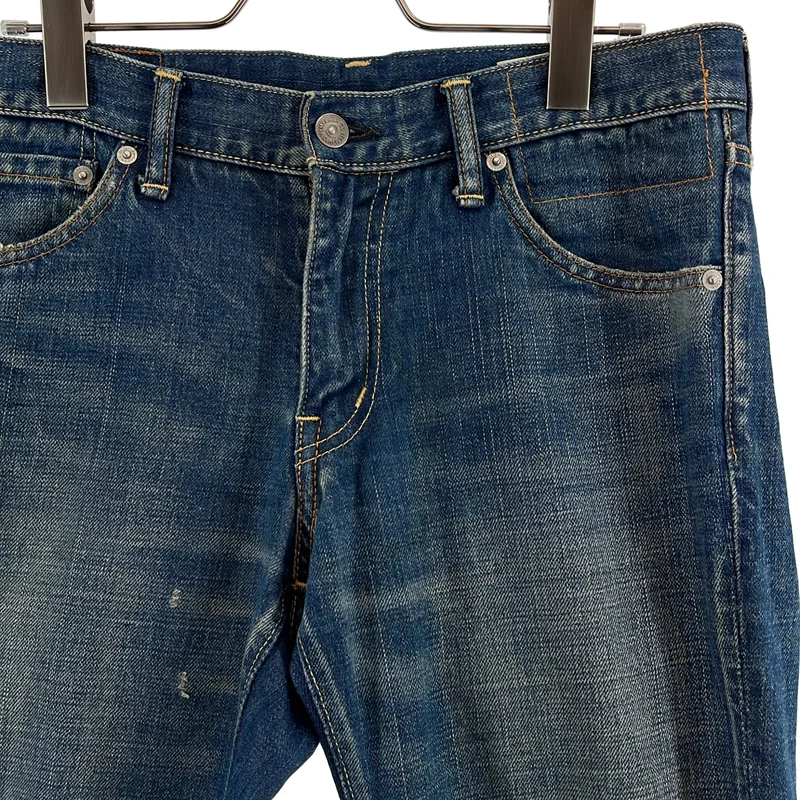 visvim / ビズビム | social sculpture denim 04D5 ダメージ加工 デニムパンツ | W30 L30 | メンズ