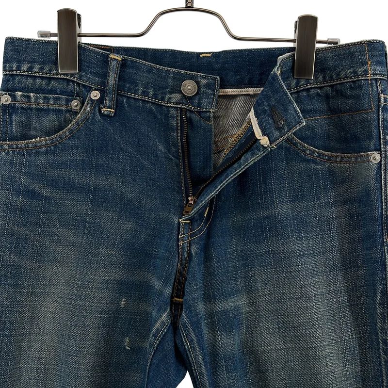 visvim / ビズビム | social sculpture denim 04D5 ダメージ加工 デニムパンツ | W30 L30 | メンズ