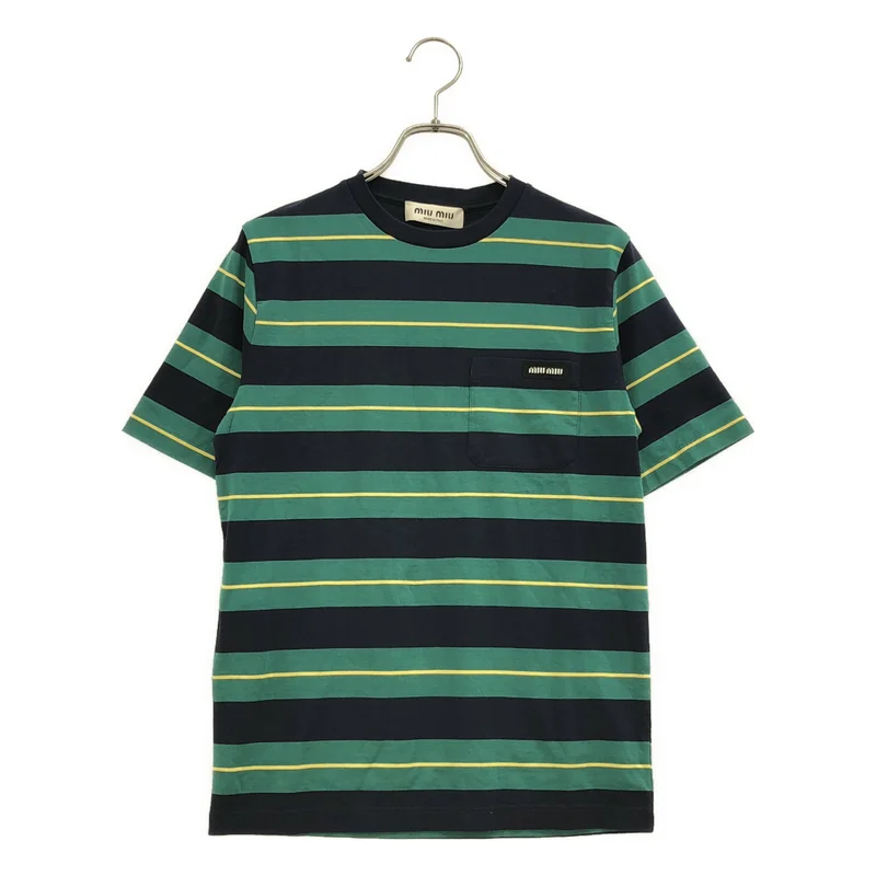 miu miu / ミュウミュウ | ジャージー Tシャツ MJN537 | S | レディース