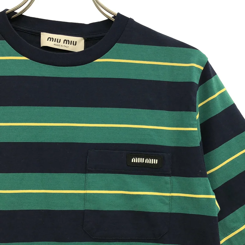 miu miu / ミュウミュウ | ジャージー Tシャツ MJN537 | S | レディース