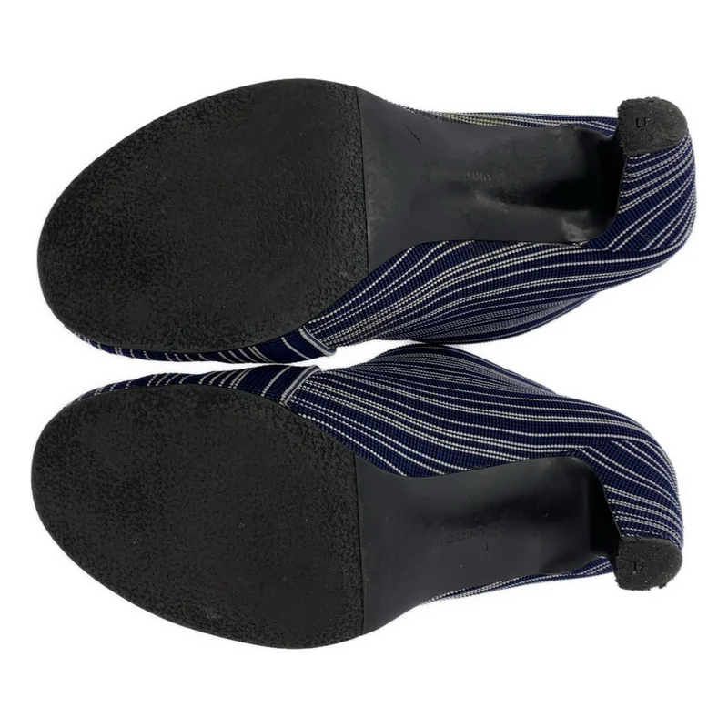 UNITED NUDE / ユナイテッドヌード | ロゴ ヒール ブーティ ショートブーツ | 40 | レディース
