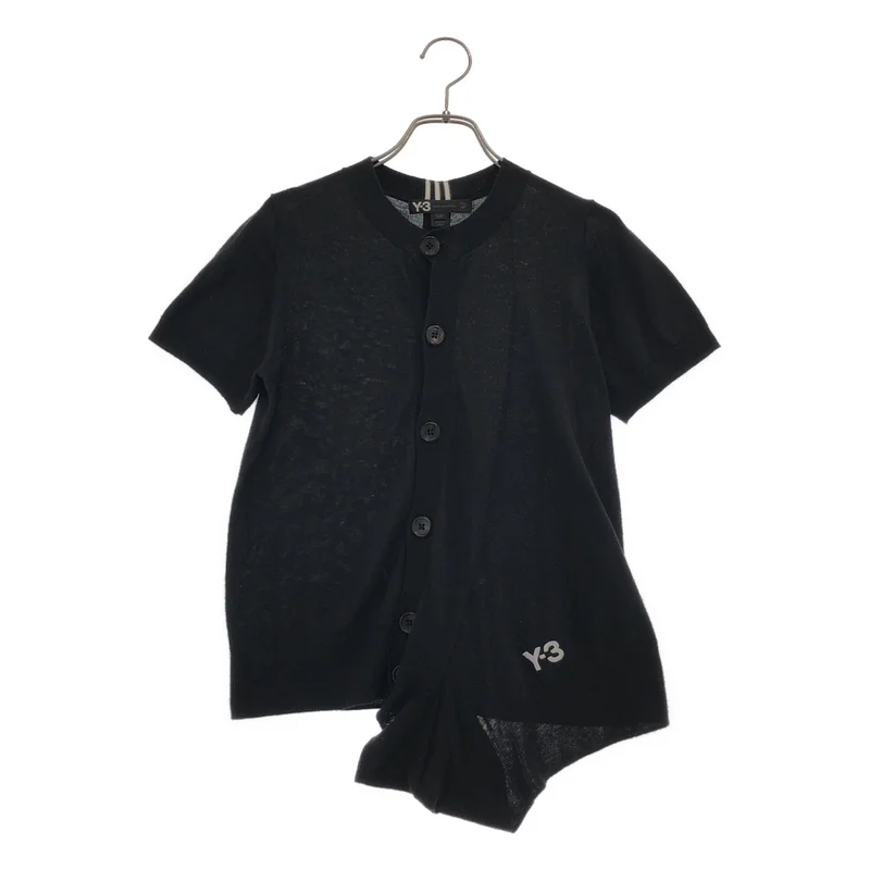 Y-3 / ワイスリー | コットン ショートスリーブ カーディガン | S | レディース