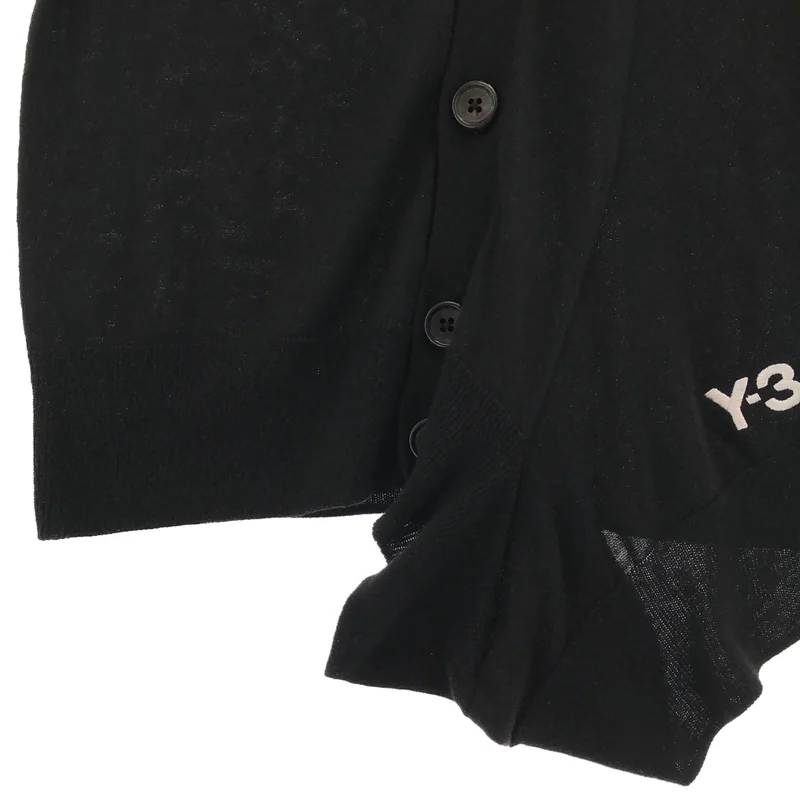 Y-3 / ワイスリー | コットン ショートスリーブ カーディガン | S | レディース