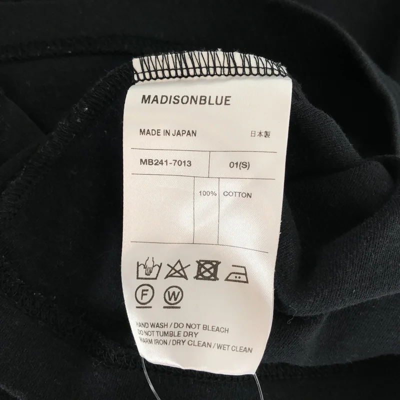 MADISON BLUE / マディソンブルー | 2024SS | CREW NECK H/S TEE / Tシャツ カットソー | S | レディース