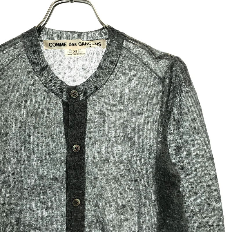 COMME des GARCONS / コムデギャルソン | 2013SS | プリント加工 カーディガン GK-N026 | XS | レディース