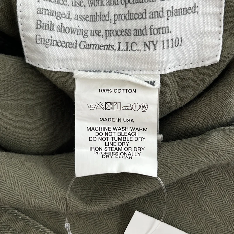 Engineered Garments / エンジニアドガーメンツ | ヘリンボーン ベイカーパンツ | M | メンズ
