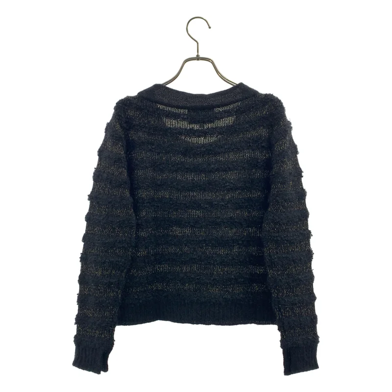 3.1 Phillip Lim / スリーワンフィリップリム | ラメ ボーダー プルオーバー ニット | S | レディース