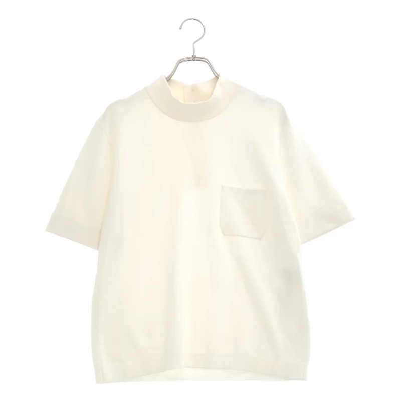 CHANEL / シャネル | 2022SS | ライオンボタン ハイネックニット | 38 | レディース