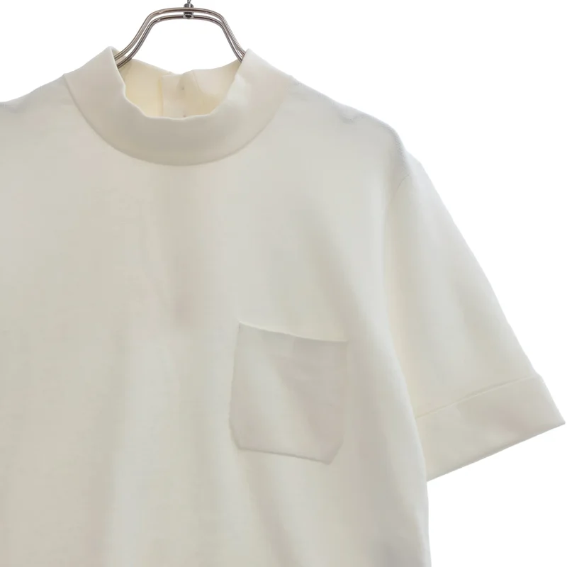 CHANEL / シャネル | 2022SS | ライオンボタン ハイネックニット | 38 | レディース