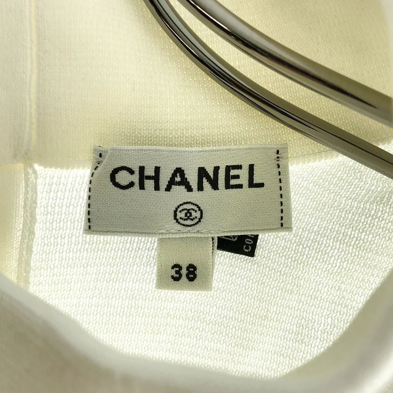 CHANEL / シャネル | 2022SS | ライオンボタン ハイネックニット | 38 | レディース