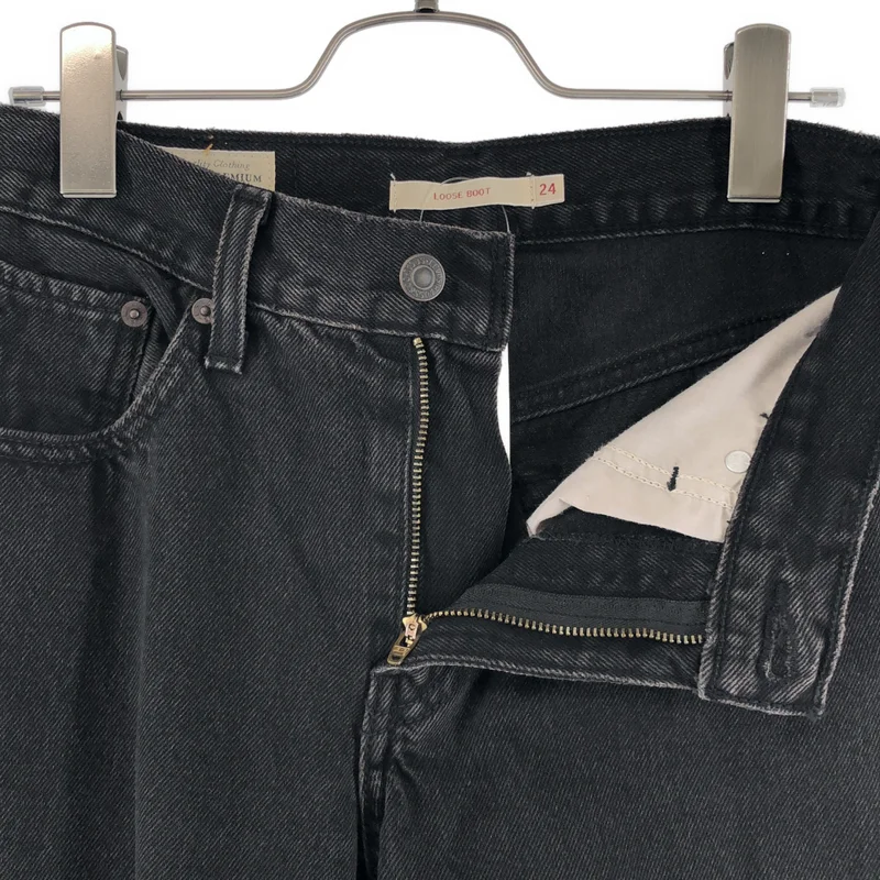 Levi's / リーバイス | LOOSE BOOT / ルーズブーツカットフレアワイドデニムパンツ | W24 L31 | レディース