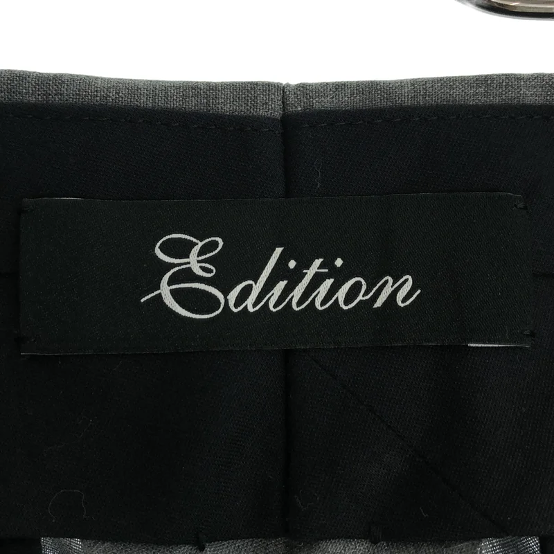Edition / エディション | スリム テーパード パンツ | S | メンズ
