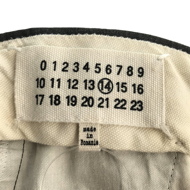 Maison Margiela / メゾンマルジェラ | 2017AW | Wool Slim Trousers パンツ S50KA0389 | 44 | メンズ
