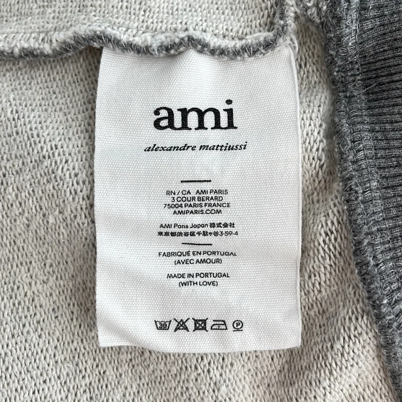 AMI Alexandre Mattiussi / アミ・アレクサンドルマテュッシ | ロゴ刺しゅう スウェット | M | メンズ