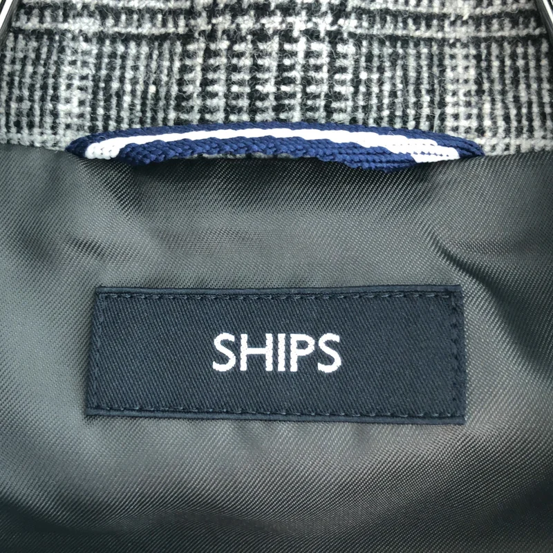 SHIPS / シップス | チェック ブルゾンジャケット | M | レディース