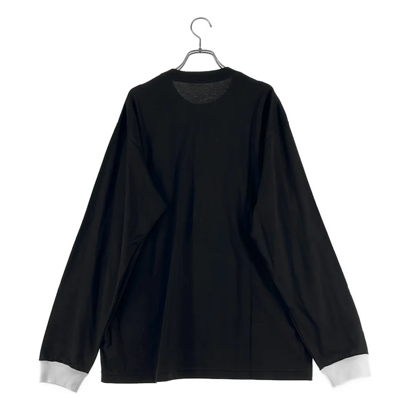 The Ennoy Professional / ザエンノイプロフェッショナル | ロゴ 刺しゅう ロングスリーブ Tシャツ | L | メンズ