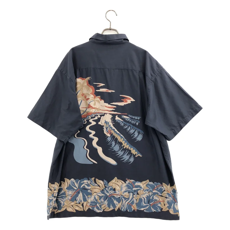 pataloha patagonia / パタゴニアパタロハ | コットン サーフプリント オープンカラーシャツ | L | メンズ