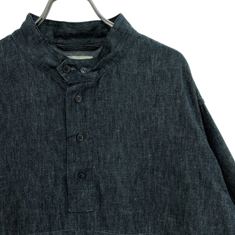 SNOW PEAK / スノーピーク | TAKIBI Light Denim Utility Pullover / 焚き火 ライトデニム ユーティリティ プルオーバーシャツ | XL | メンズ