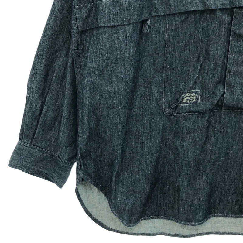SNOW PEAK / スノーピーク | TAKIBI Light Denim Utility Pullover / 焚き火 ライトデニム ユーティリティ プルオーバーシャツ | XL | メンズ