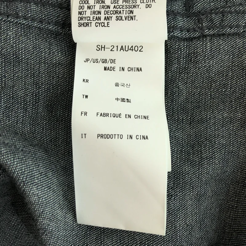 SNOW PEAK / スノーピーク | TAKIBI Light Denim Utility Pullover / 焚き火 ライトデニム ユーティリティ プルオーバーシャツ | XL | メンズ