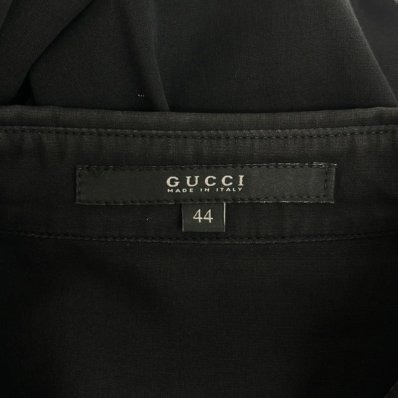 GUCCI / グッチ | フリル シャツ_長袖 194640 ZR053 | 44 | レディース