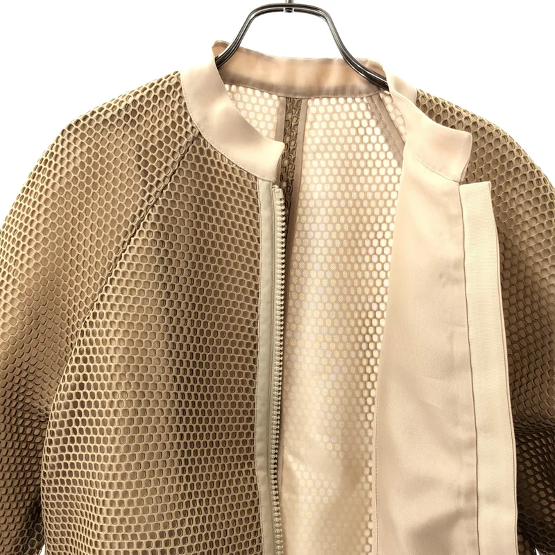 MONCLER / モンクレール | EBBA JACKET メッシュ ジップアップジャケット | 0 | レディース