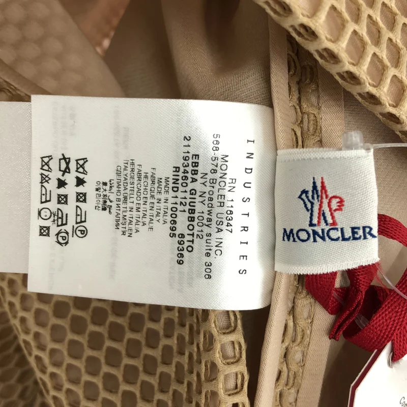 MONCLER / モンクレール | EBBA JACKET メッシュ ジップアップジャケット | 0 | レディース