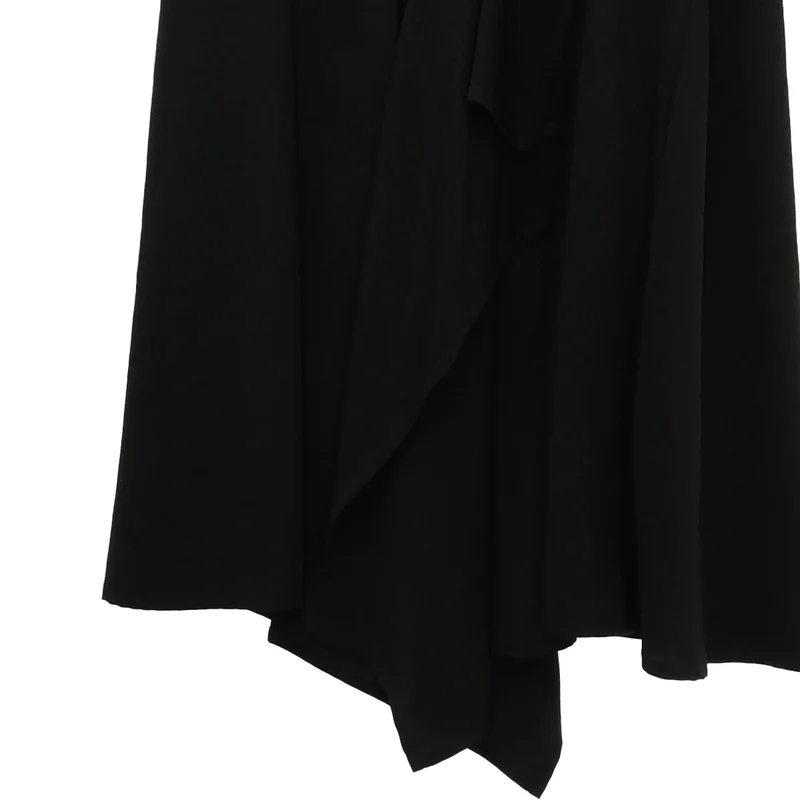 YOHJI YAMAMOTO +NOIR / ヨウジヤマモトプリュスノアール | アシンメトリー スカート NR-S07-500 | 1 | レディース