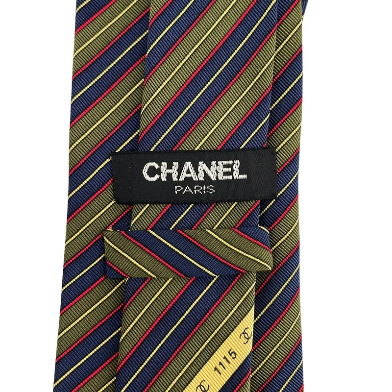 CHANEL / シャネル | シルク 総柄 ココマーク スーツ ネクタイ |