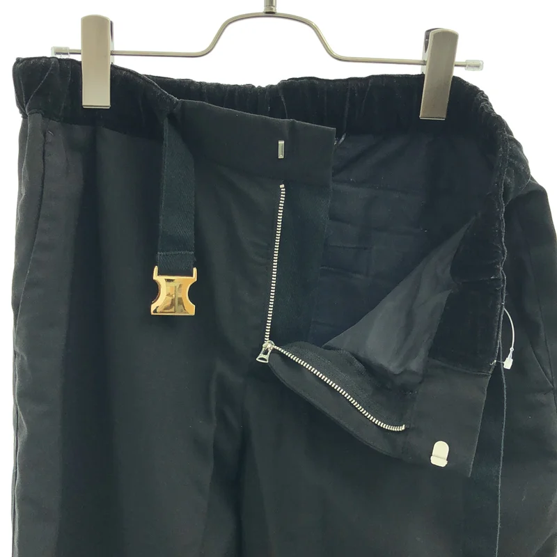 sacai / サカイ | Suiting Pants / サイドライン ベルテッドパンツ | 2 | メンズ