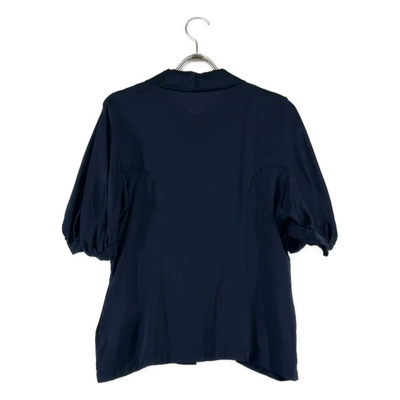 COMME des GARCONS / コムデギャルソン | 2016SS | シルク ラウンドカラー シャツ ブラウス | XS | レディース