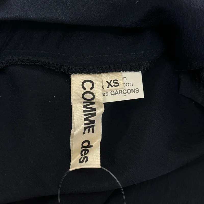 COMME des GARCONS / コムデギャルソン | 2016SS | シルク ラウンドカラー シャツ ブラウス | XS | レディース