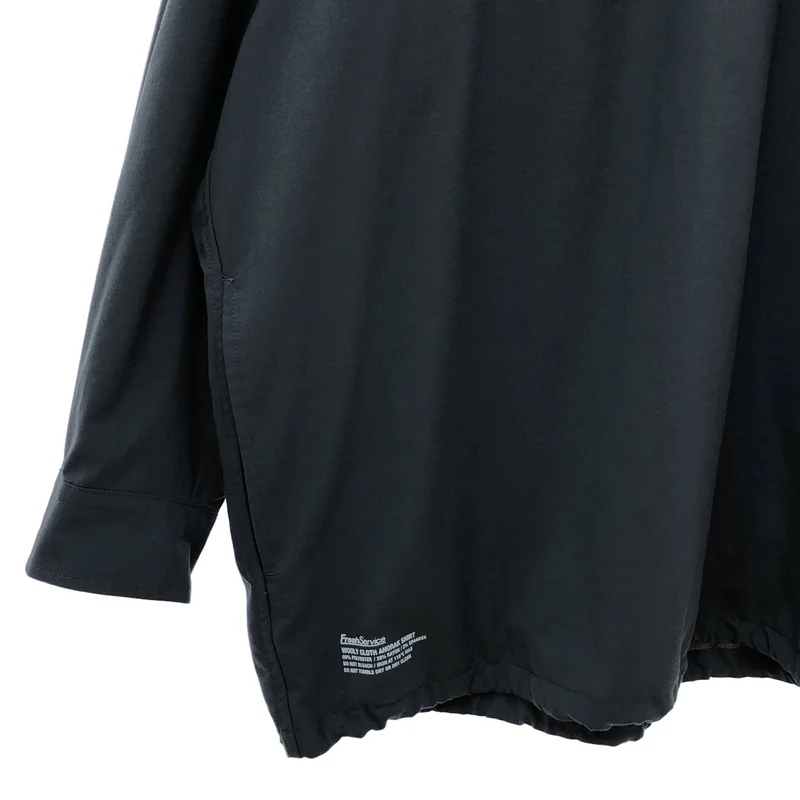 FreshService / フレッシュサービス | 2025SS | WOOLY CLOTH ANORAK SHIRT シャツ FSC251-50107 | L | メンズ