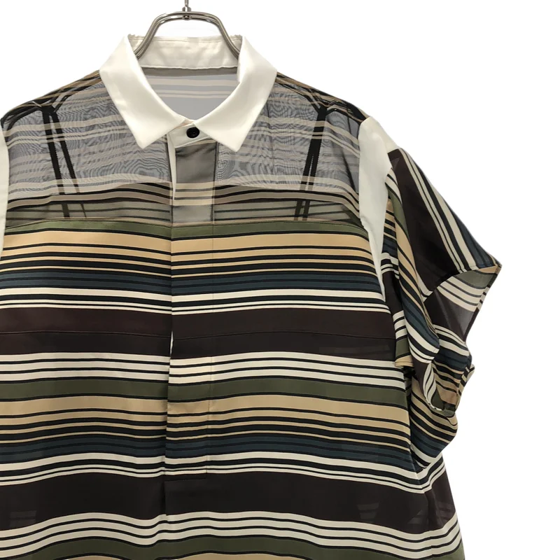 sacai / サカイ | 2026SS | Horizontal Stripe Pullover / ホリゾンタルストライプ プルオーバー | 2 | レディース
