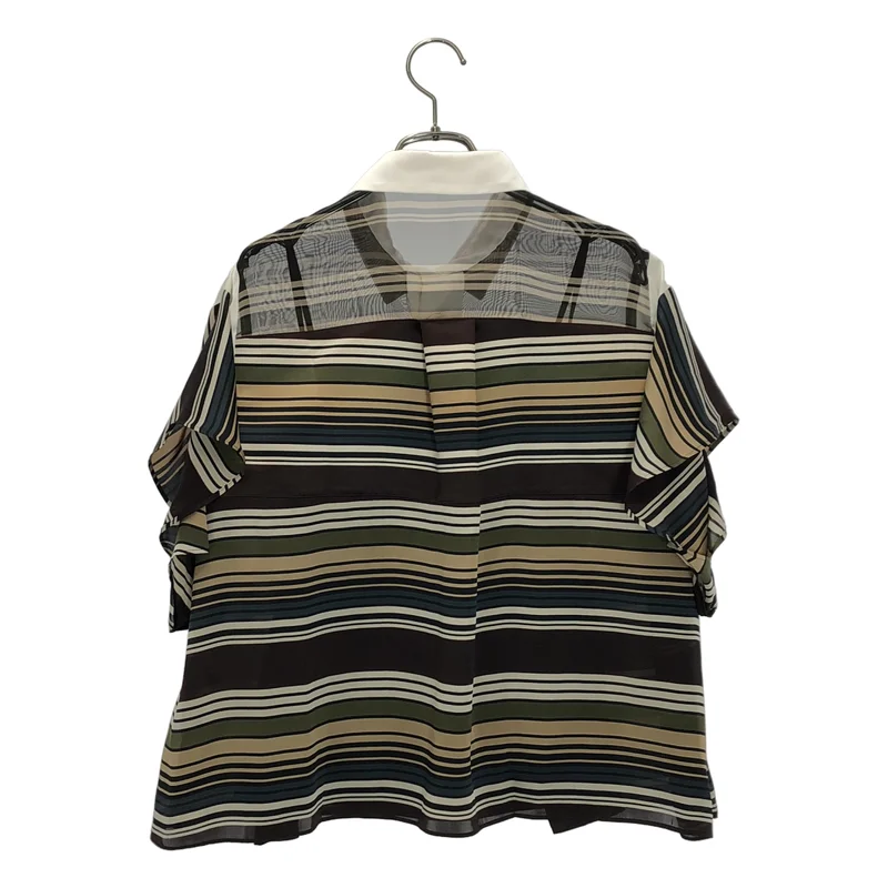 sacai / サカイ | 2026SS | Horizontal Stripe Pullover / ホリゾンタルストライプ プルオーバー | 2 | レディース