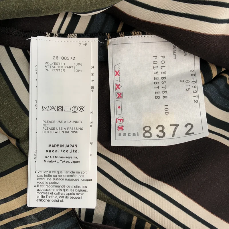 sacai / サカイ | 2026SS | Horizontal Stripe Pullover / ホリゾンタルストライプ プルオーバー | 2 | レディース